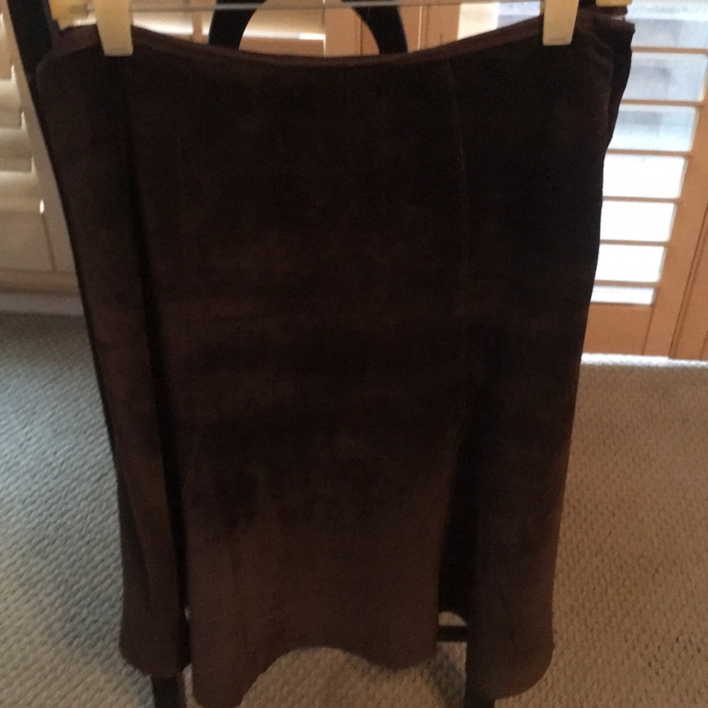 100% Suede Skirt